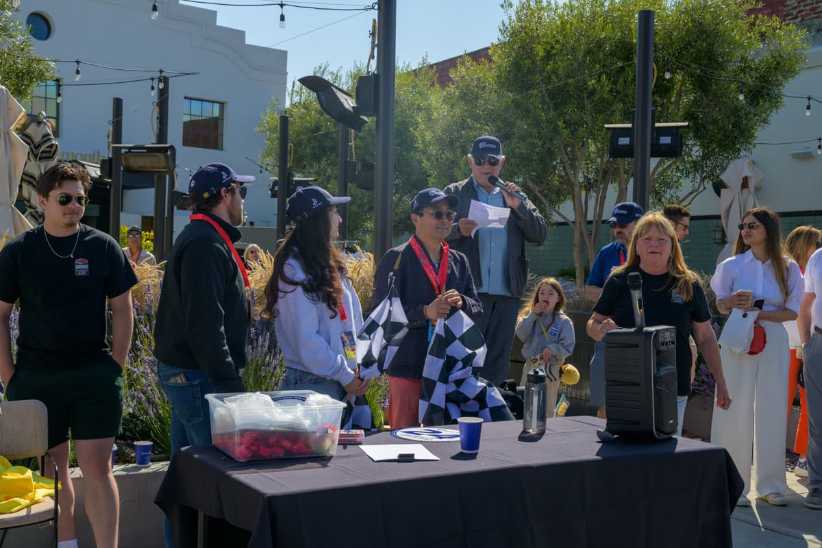 Tour d'Elegance morning send-off